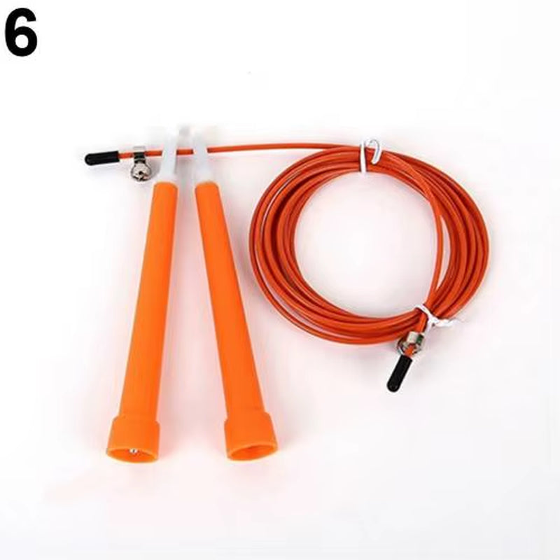 Speed Wire Skipping Adjustable Jump Rope Fitness Sport Exercise Cardio Tool